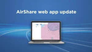 AirShare web app update July 2024
