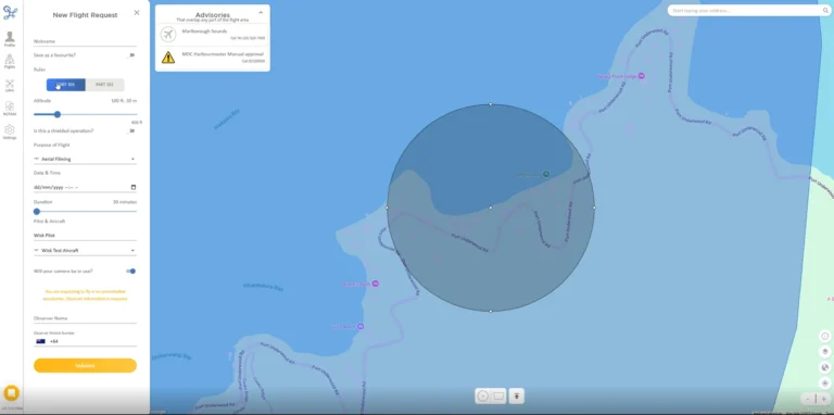 File a flight in an uncontrolled aerodrome